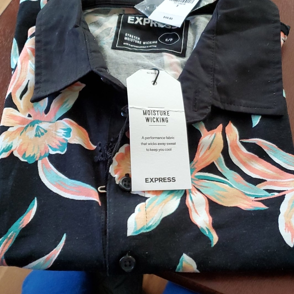 Mens Express Shirt New With Tags